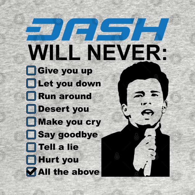 DASH Digital Cash Will Never: by dash